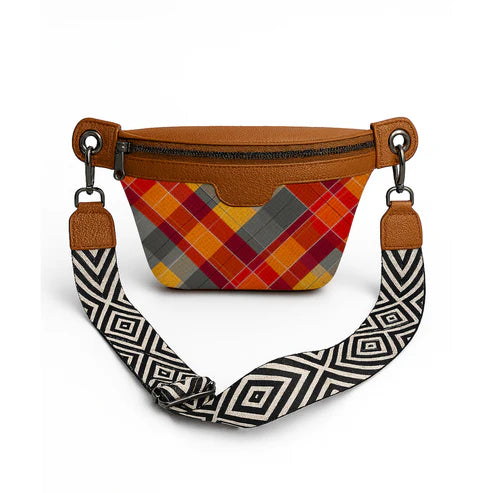 Printed Lana  Sham Waist Bag