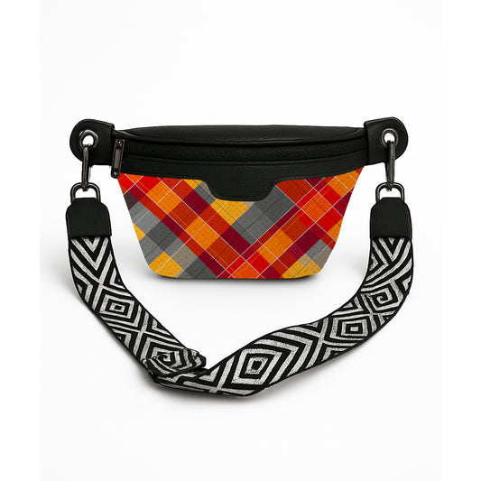 Printed Lana  Sham Waist Bag