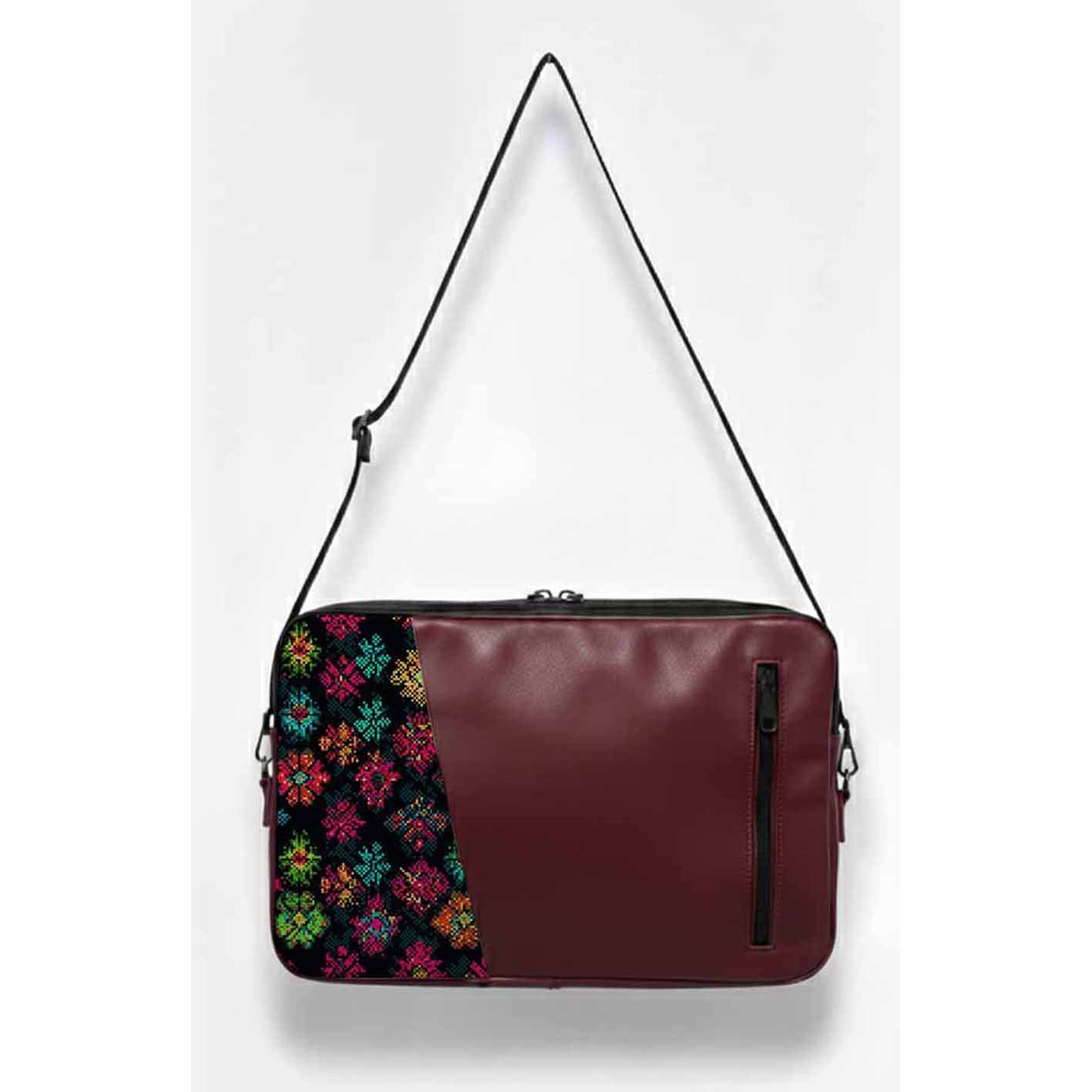 Burgundy Sienna Edge Laptop Sleeve