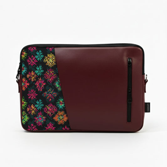 Burgundy Sienna Edge Laptop Sleeve