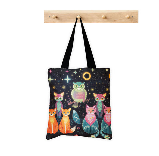 Printed Strix Tote Bag