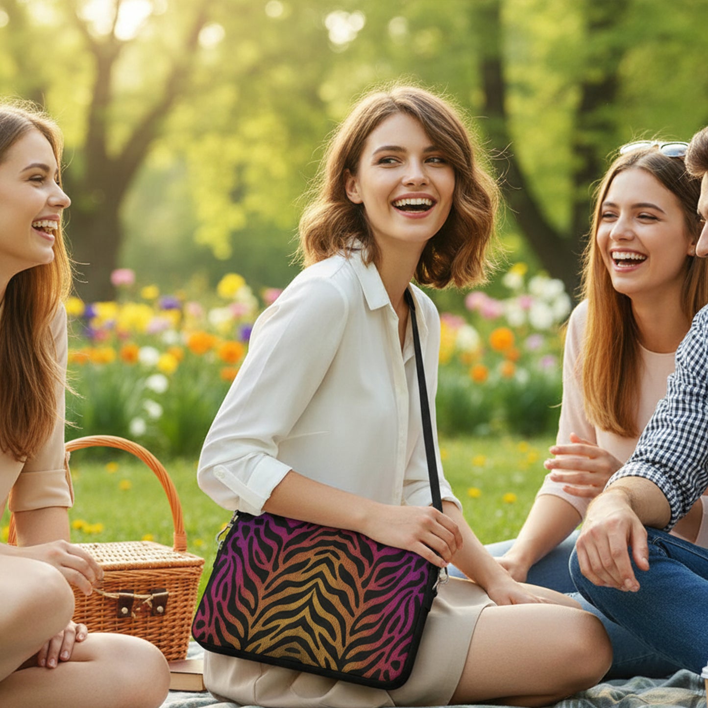 Printed  TIGER Laptop Sleeve