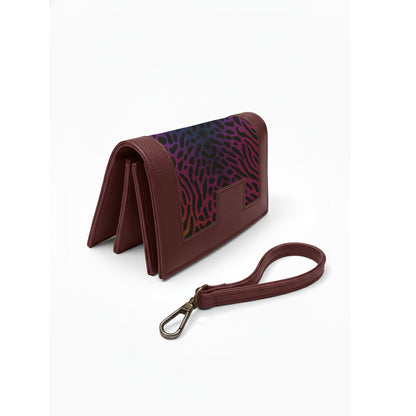 Burgundy Sarrah Clutch – Multiple Designs
