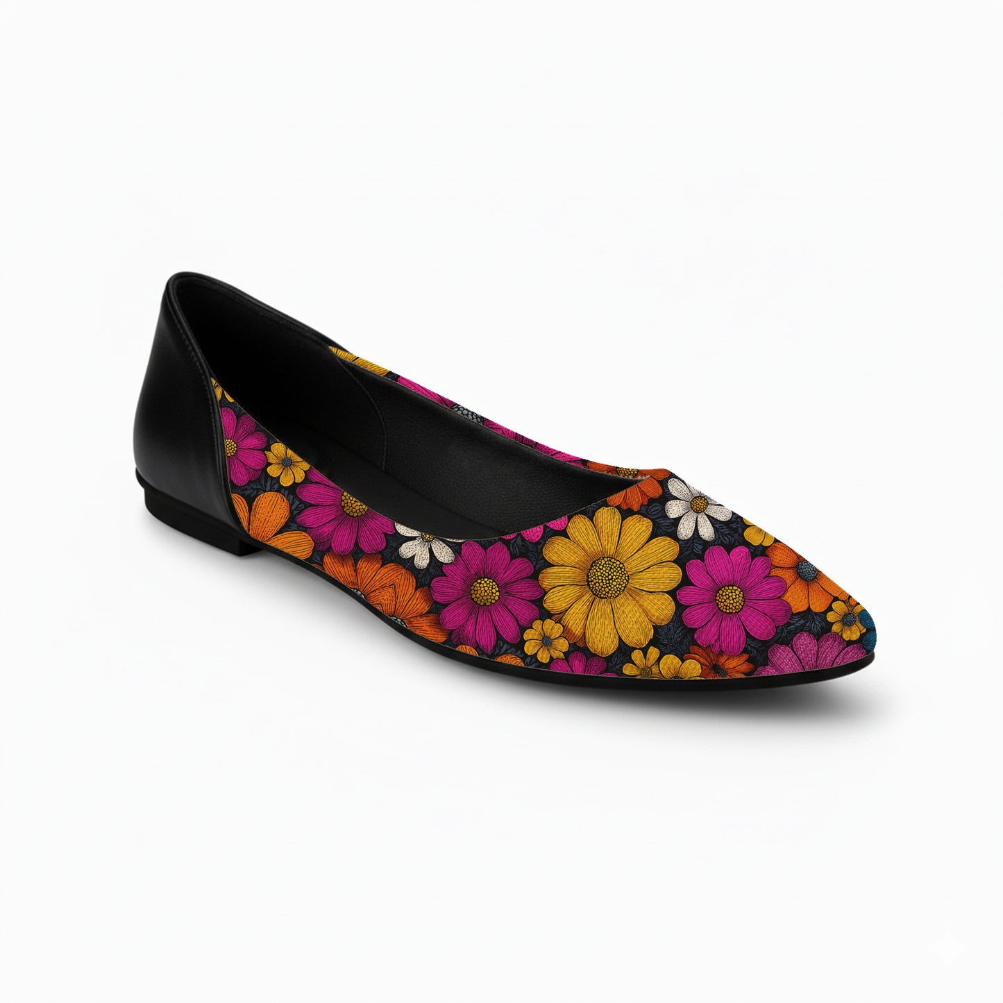 Black AYANA Tamu Flat Shoes