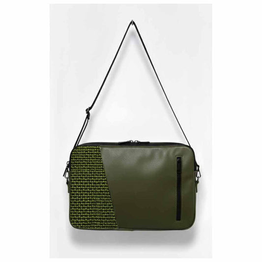 Olive Texture Edge Laptop Sleeve