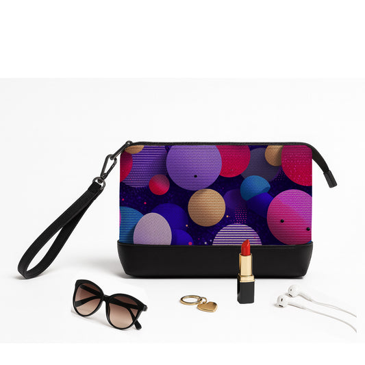 Printed  LAYLA  Clutch Velour