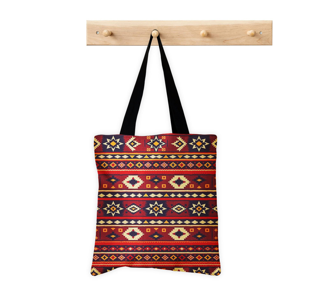 Printed Vixi Tote Bag