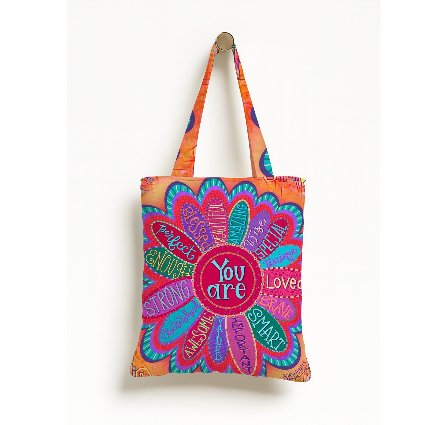 Printed Weeky Tote Bag