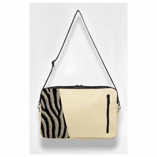 Beige ZEBRA Edge Laptop Sleeve