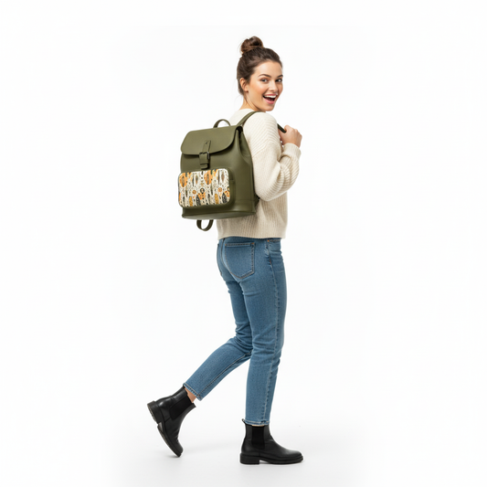 Olive Zora  Nancy Backpack
