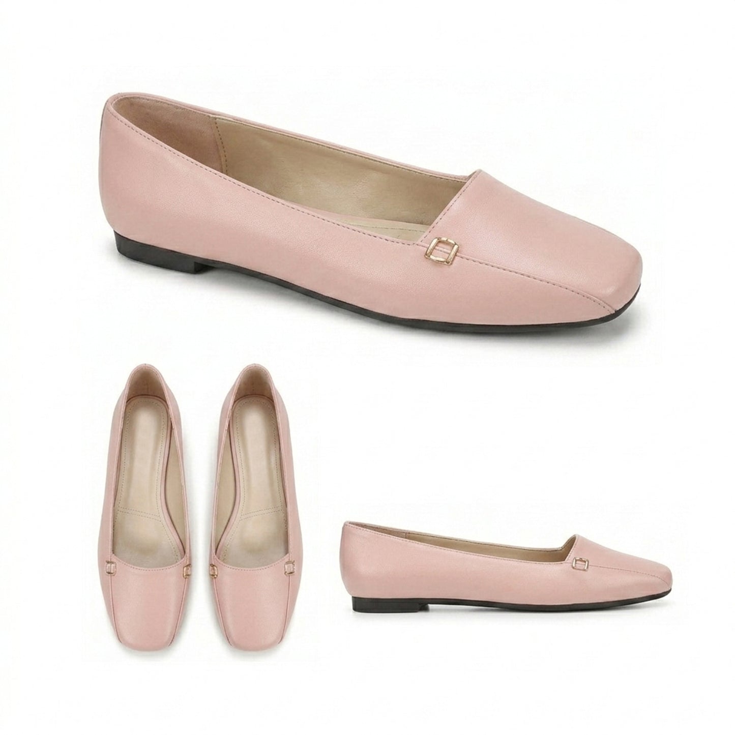 Ivy – Square Toe Flat