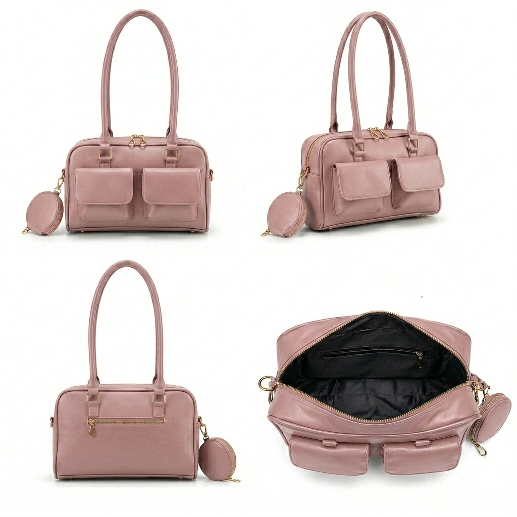 Cleo – Multi-Pocket Handbag