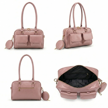 Cleo – Multi-Pocket Handbag