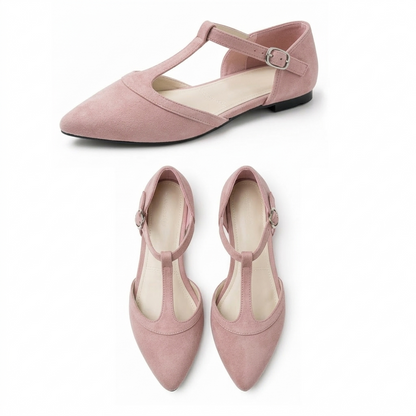 Lyra – Suede Flat