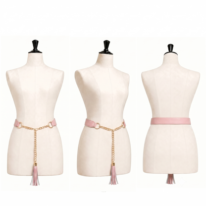 Valencia – Chain Tassel Belt