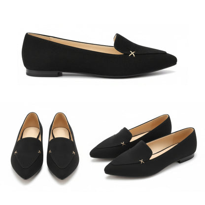 Moriva Suede Everyday Flat Shoes | Scarpella