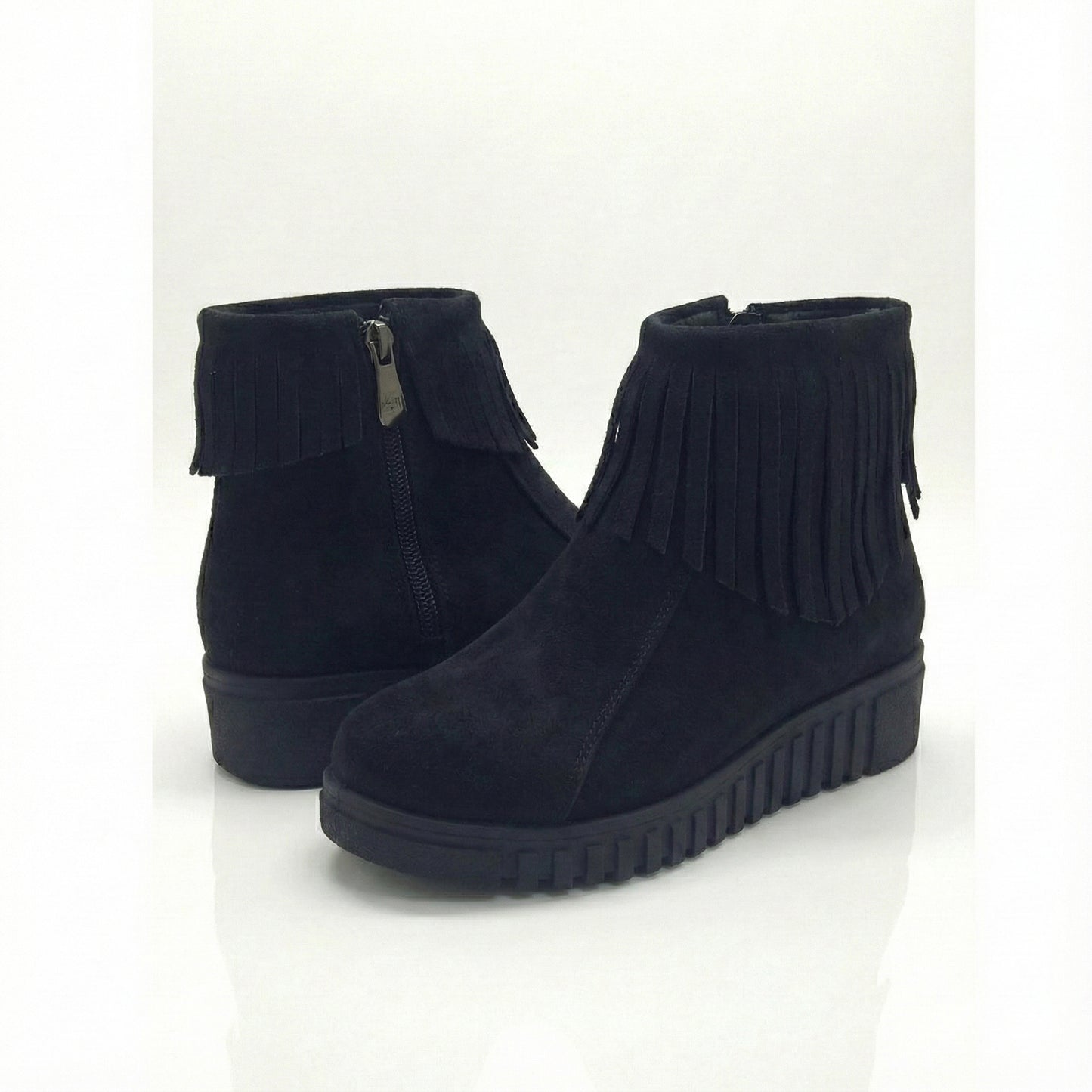 Fringe Vibe Ankle  Boot