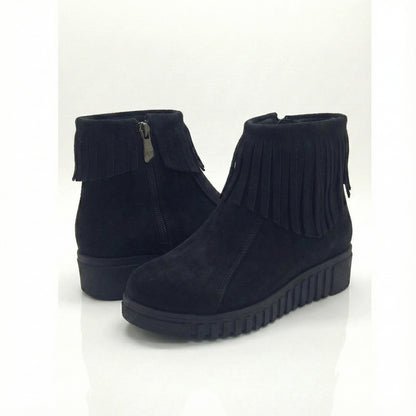 Fringe Vibe Ankle  Boot