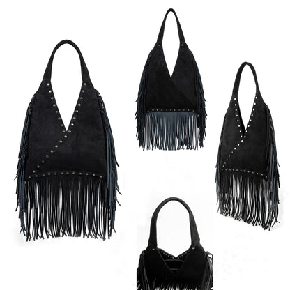 Virella – Fringe Hobo Bag