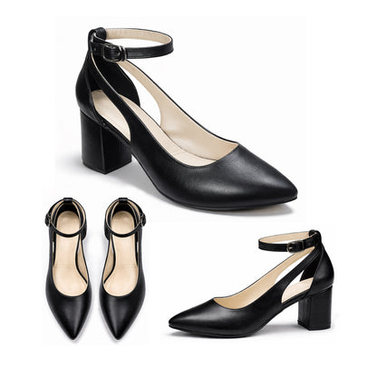 Raya – Block Heel Ankle Strap