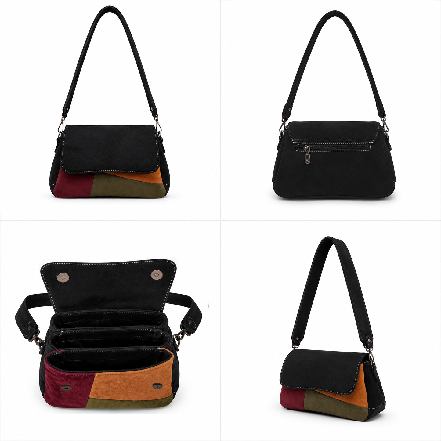 Alma Latina – Satchel Suede Bag