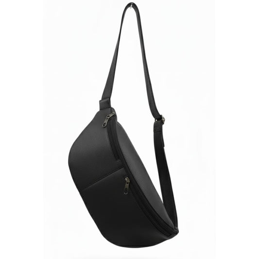Black Rush Chest Crossbody Bag