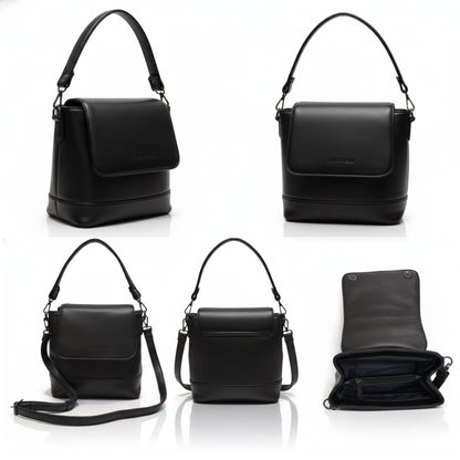 ELARA Structured Bucket Crossbody & Handbag | Scarpella