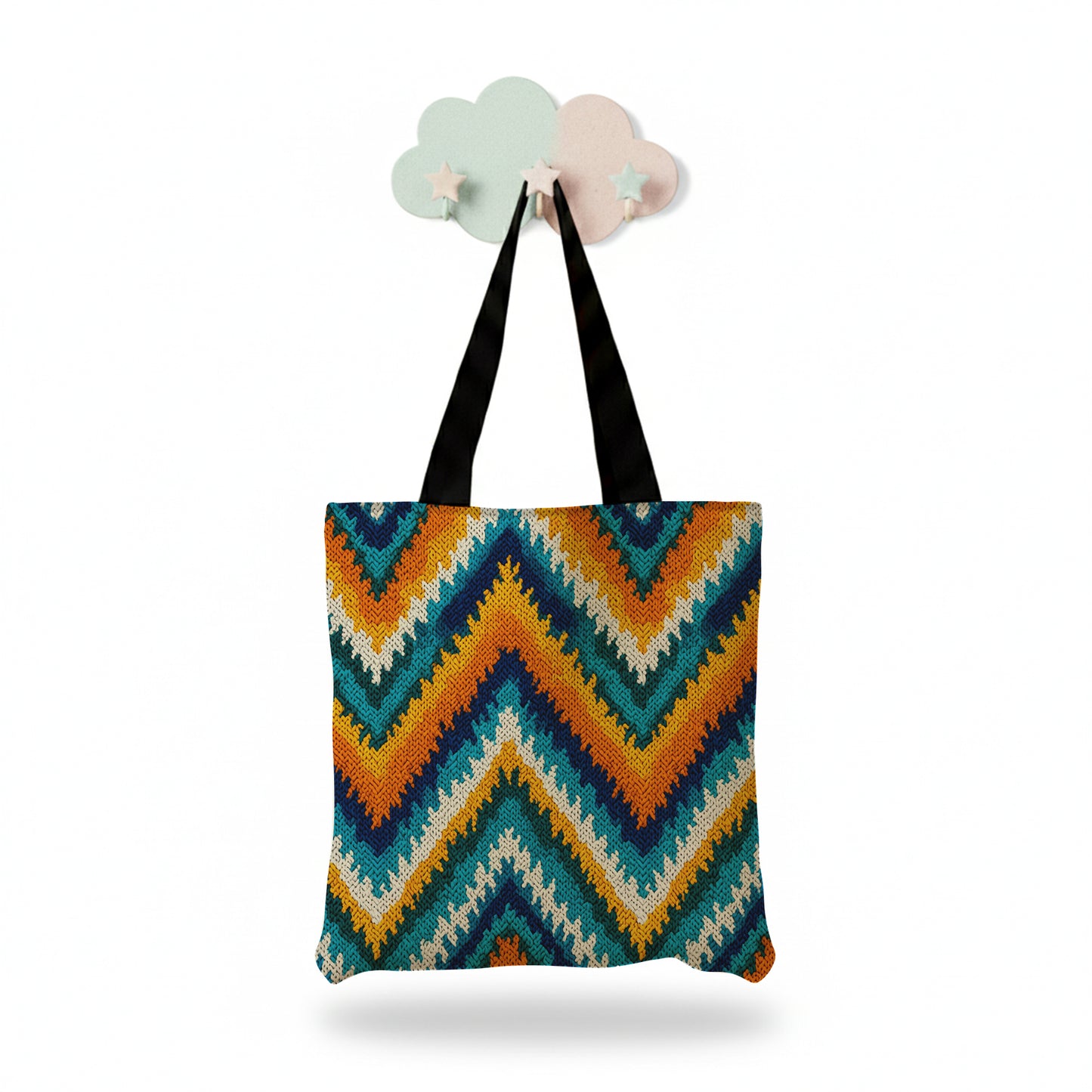 Printed budhTote Bag