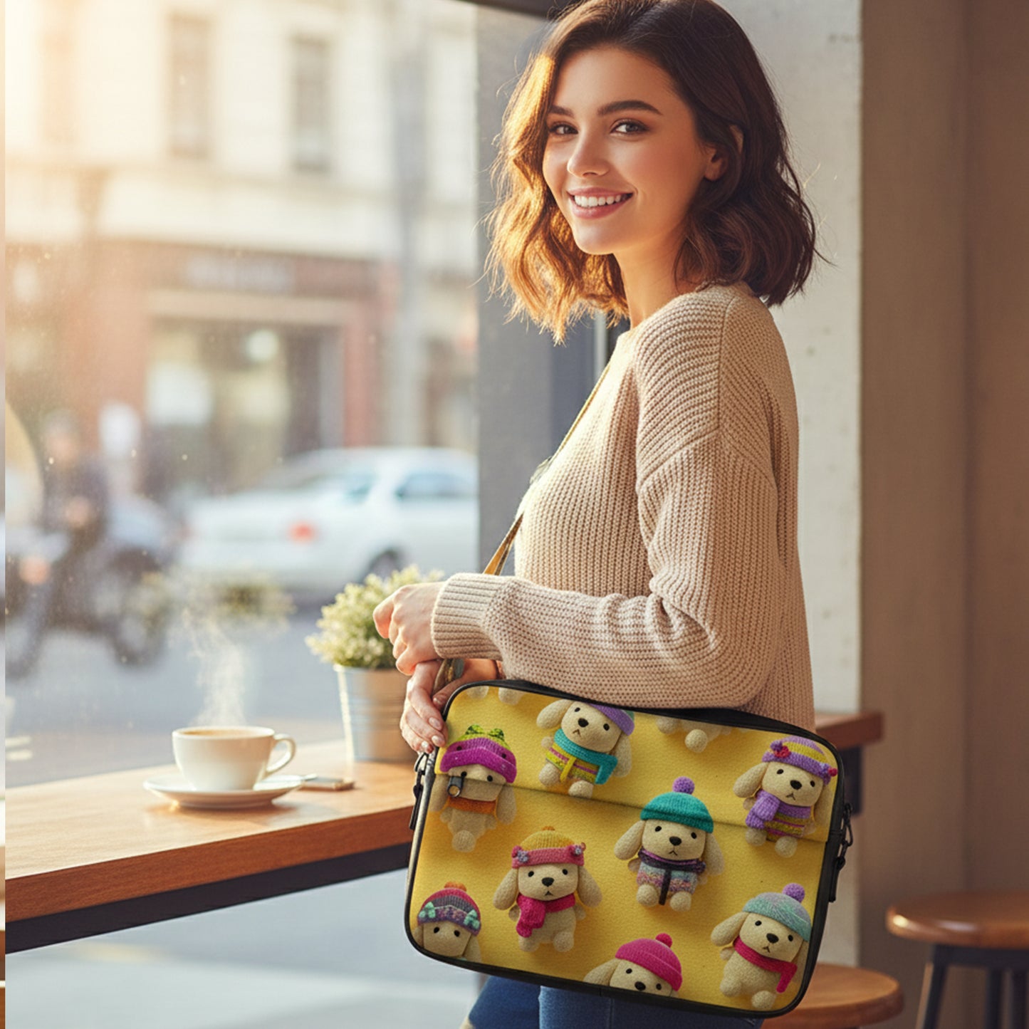 cute kawaii  Belle Case Laptop Sleeve