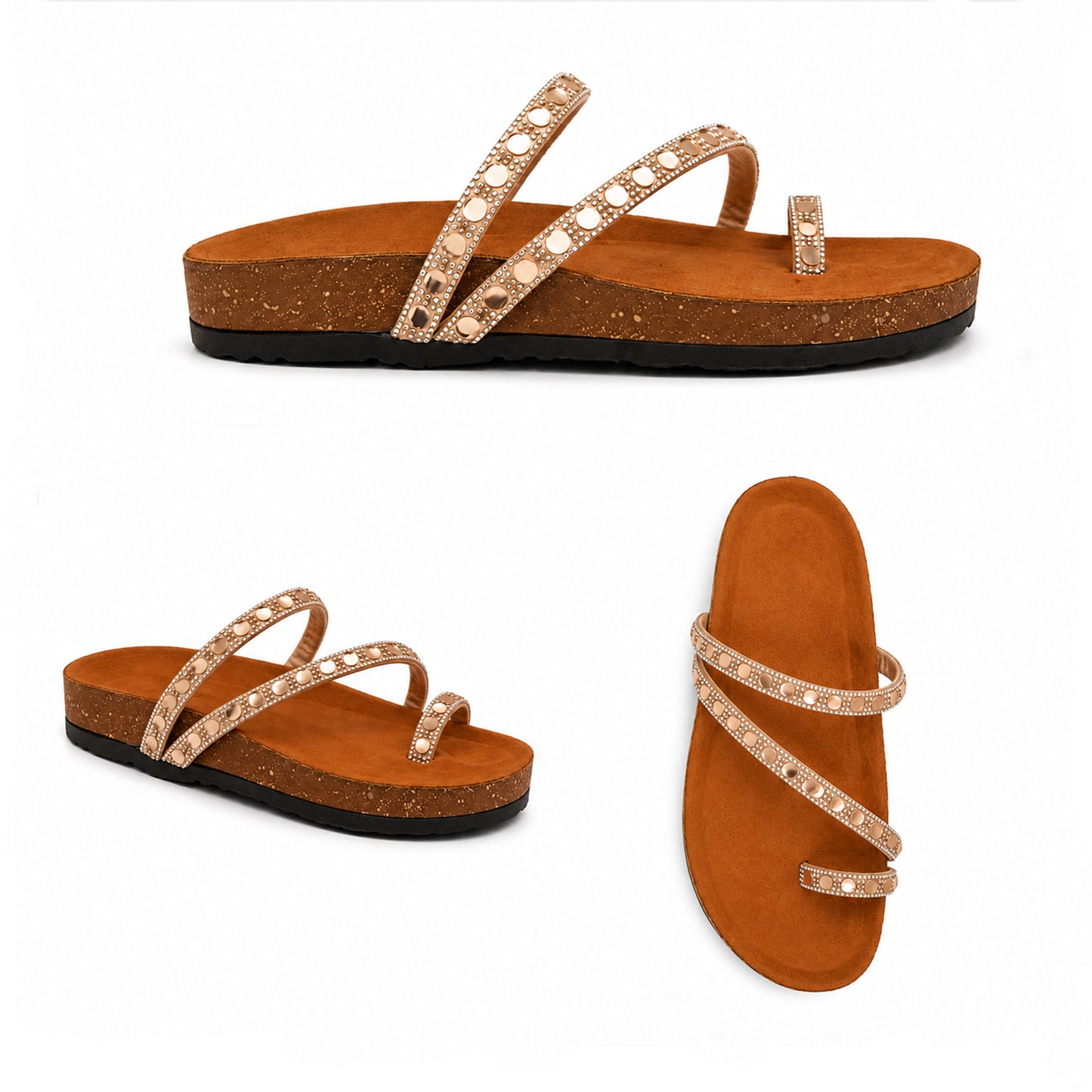 Lumina – Crystal Flat Slipper