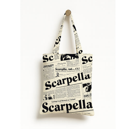 Printed Gournal Tote Bag