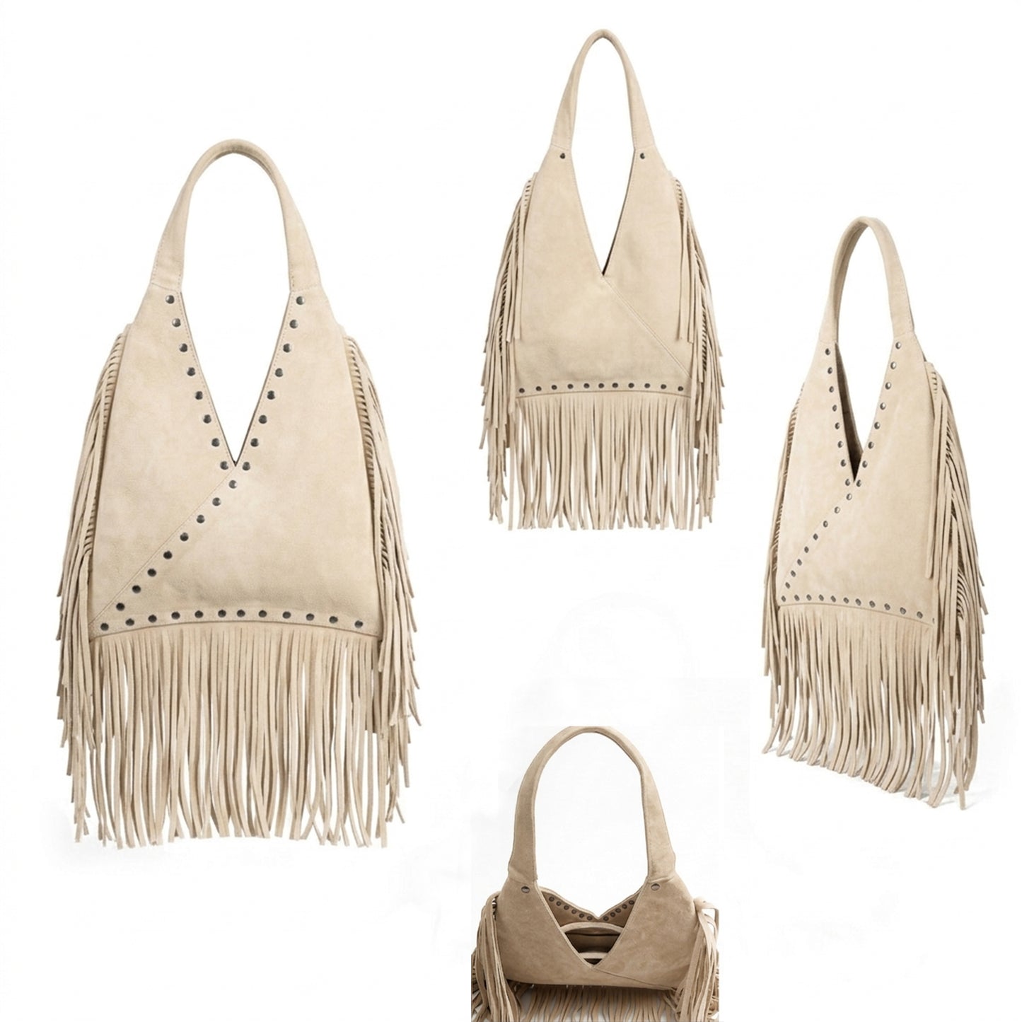 Virella – Fringe Hobo Bag