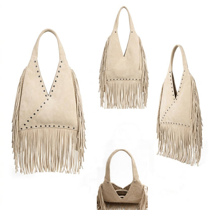 Virella – Fringe Hobo Bag