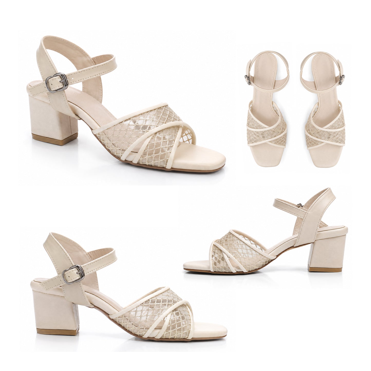 Lysandra – Evening Mesh Sandals