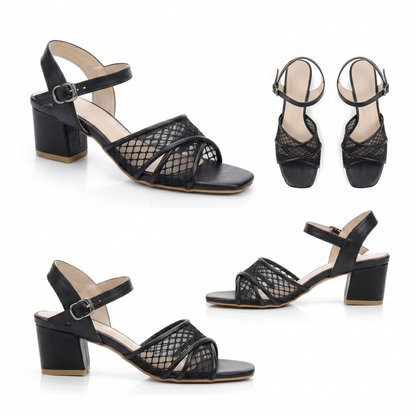 Lysandra – Evening Mesh Sandals
