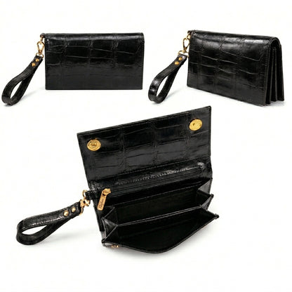 Bellavie – Croc Clutch Wallet