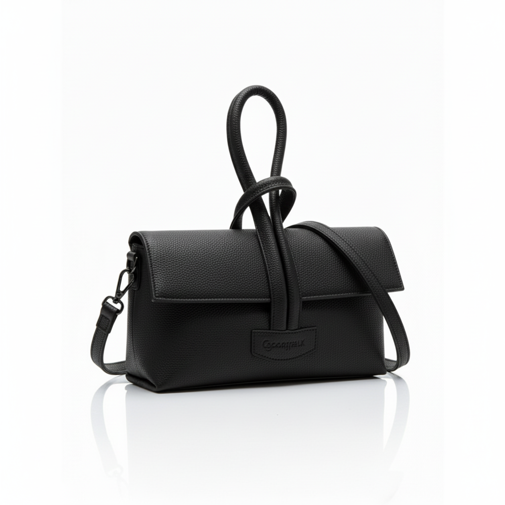 Knot Sculpted Handle Crossbody Handbag | Scarpella