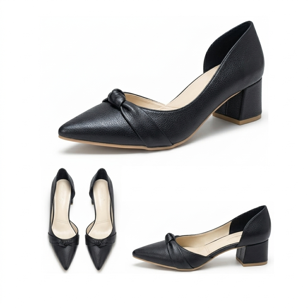 Vittoria – Knot Block Heel