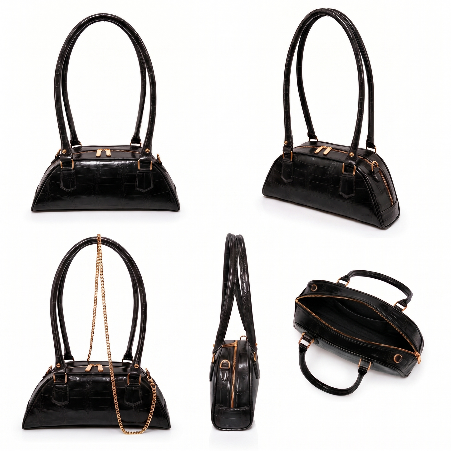 Lunessa – Croc Shoulder Bag