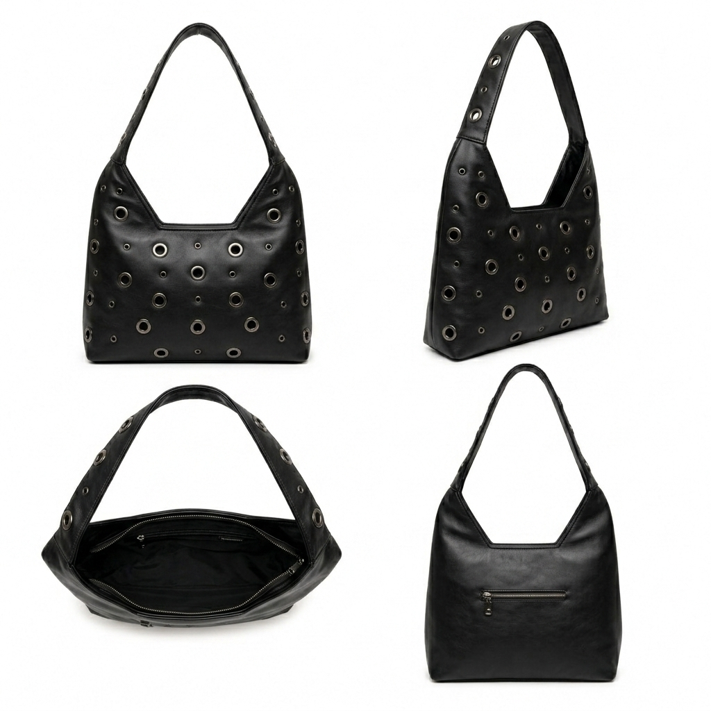 Sorella – Eyelet Hobo Bag
