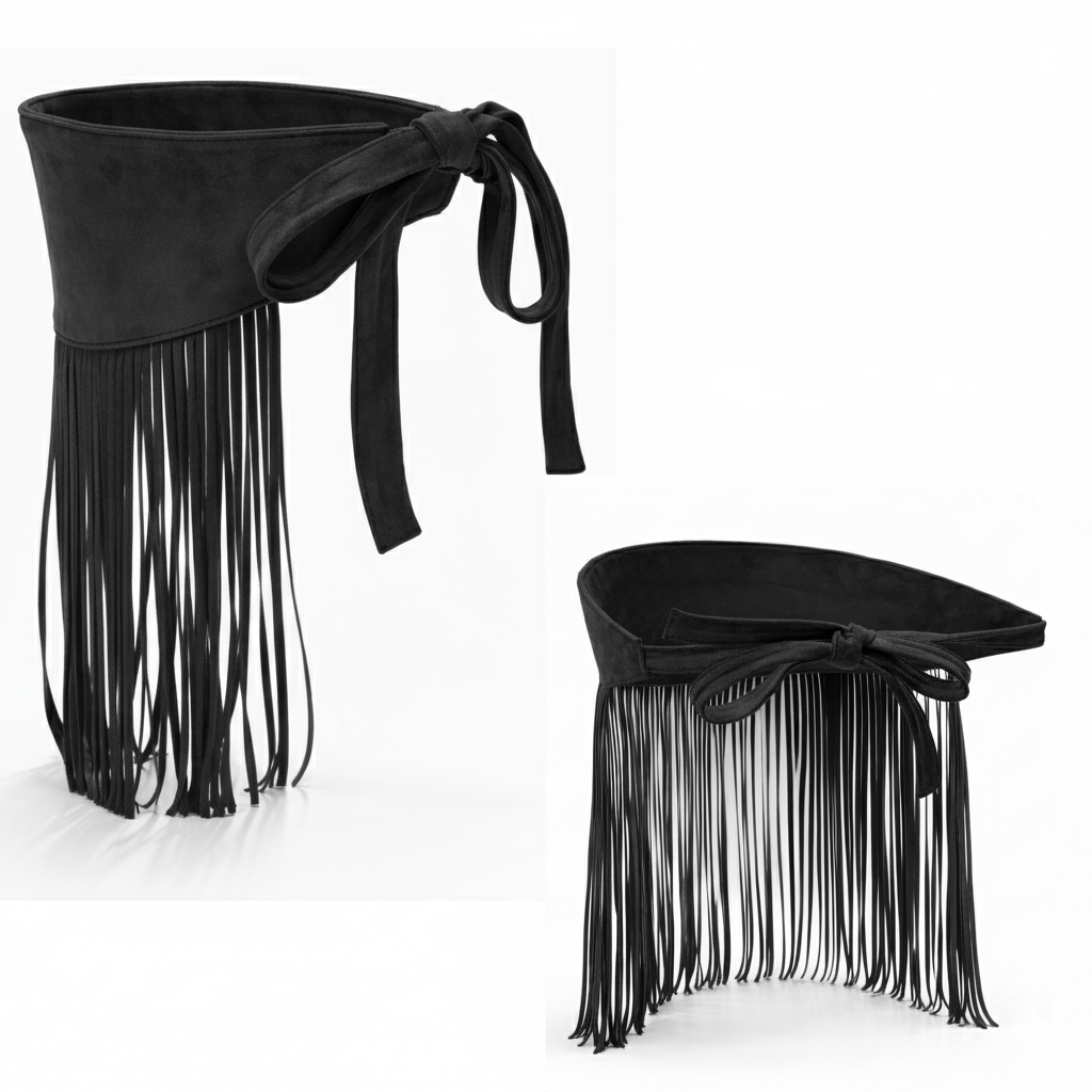 Boho Wrap Fringe Belt | Scarpella