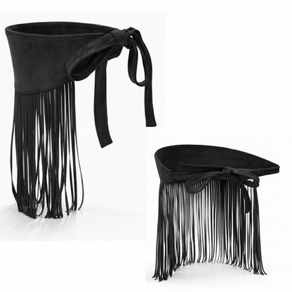 Boho Wrap Fringe Belt | Scarpella