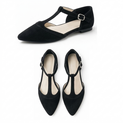 Lyra – Suede Flat