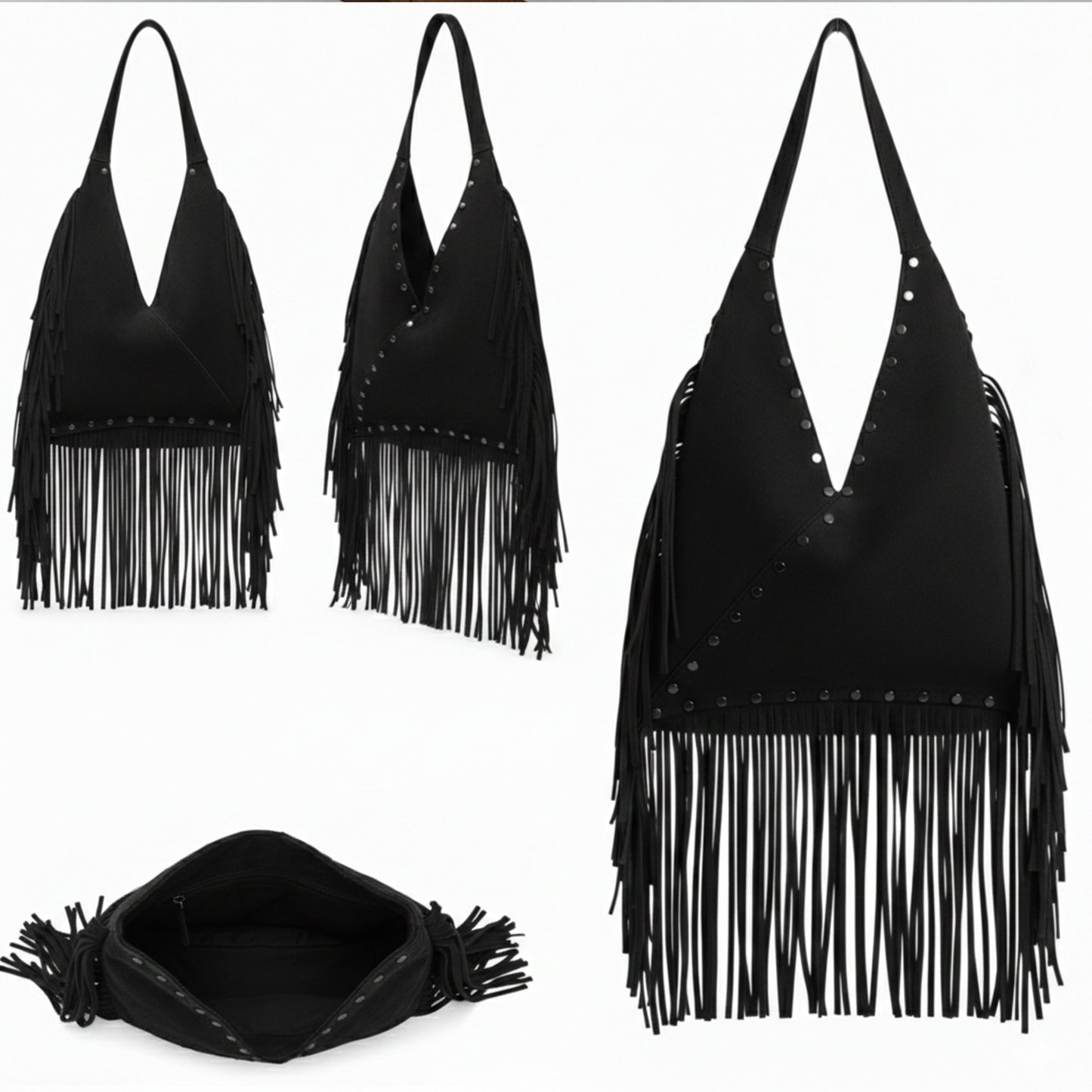 Virella Fringe Hobo | Scarpella
