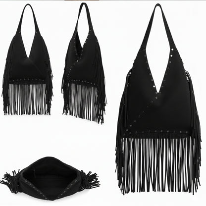 Virella Fringe Hobo | Scarpella
