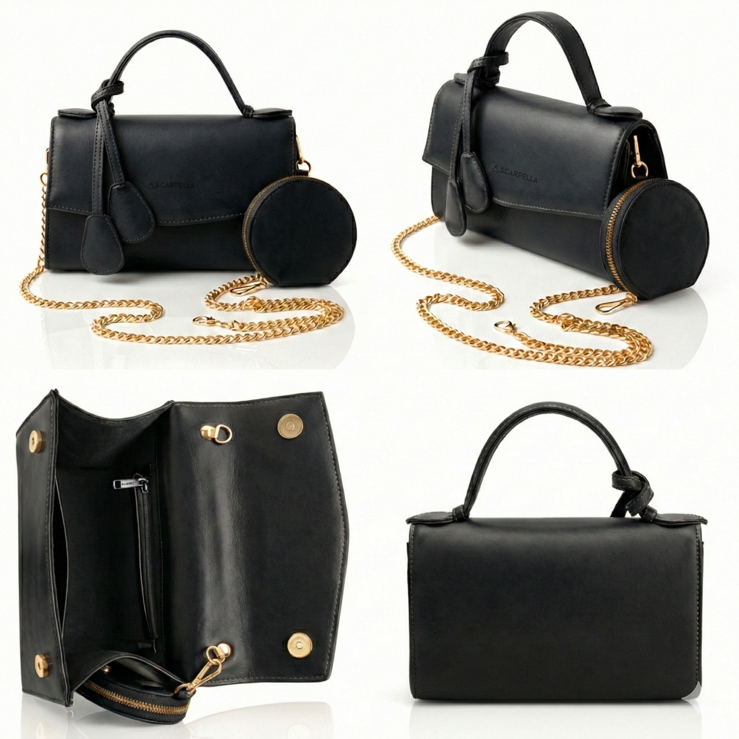 Verde Mini Chain Bag | Scarpella