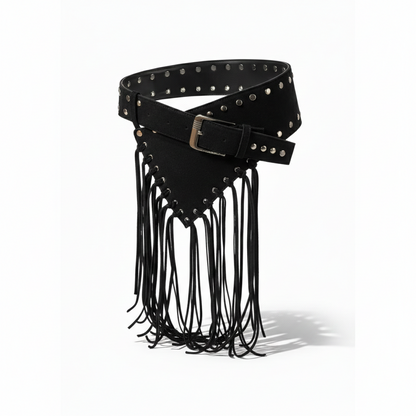 Solene Fringe Belt | Scarpella