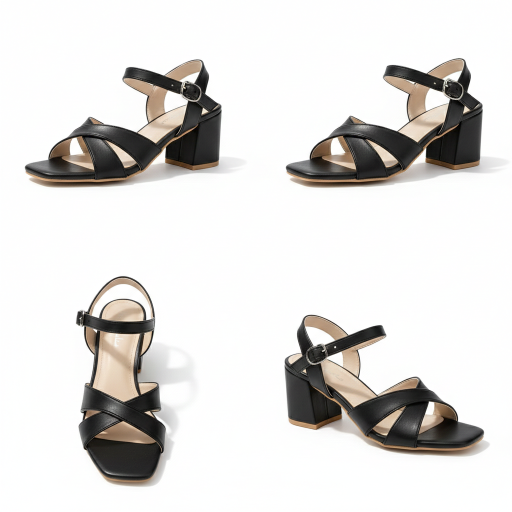 Arlette Block Sandal | Scarpella