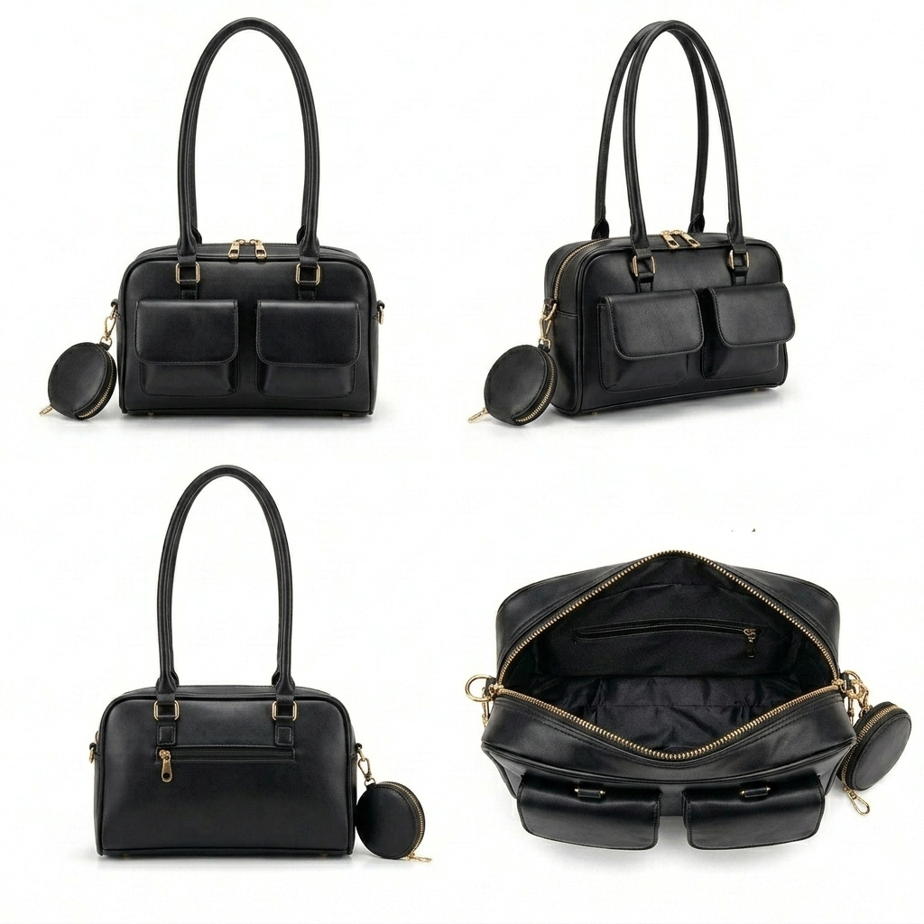 Cleo – Multi-Pocket Handbag