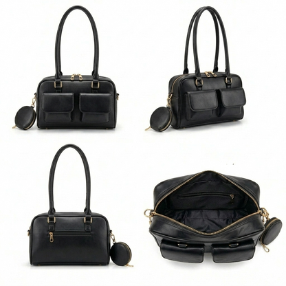 Cleo – Multi-Pocket Handbag